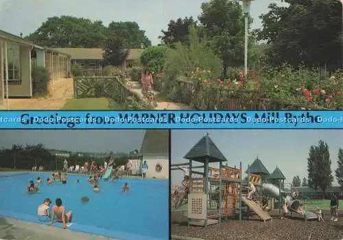 D278091 Grüße von Warner Holidays Mill Rythe J Salmon Warner Holidays 1989