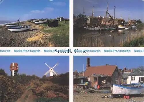 D282699 Suffolk Coast Sizewell Beach Snape Maltings Thorpeness House in the Clou