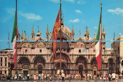 D278117 Venise St Marcus Square Taubenflug Grafiche TM Frattina Pravisdom