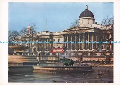 D284995 National Gallery The National Gallery 1961 Fine Art Engravers Ltd Karte N