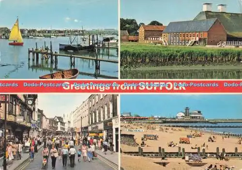 D282719 Grüße aus Suffolk Walberswick Ipswich Snape Maltings Lowestoft E T
