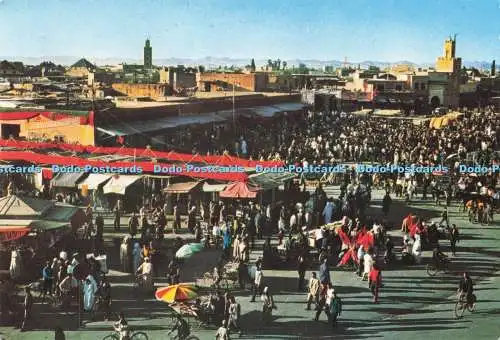 D287254 Marrakesch Square Djamaa El Fna Diffikit