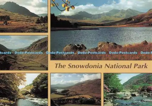 D278135 The Snowdonia National Park John Hinde Multi View