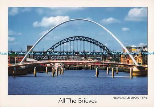D278136 Newcastle Upon Tyne Alle Brücken Michael Goonan Landschaftsfotos