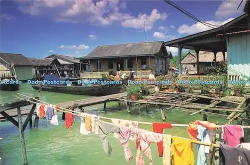 D287256 Kampong Air Masin Kukup Salzwasserdorf Kukup Restaurant Jee Cheng K