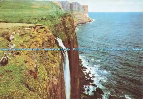 D282727 Isle of Skye Staffin Kit Rock Waterfall W S Thomson