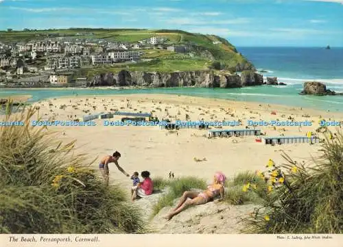 D285024 Cornwall Perranporth The Beach John Hinde Ltd E Ludwig