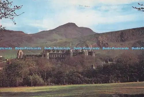 D278146 Edinburgh Holyrood Palace and Arthur Seat J Arthur Dixon