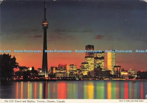 D287266 Ontario Kanada Toronto The CN Tower and Skyline CN Tower John Hinde D Nr