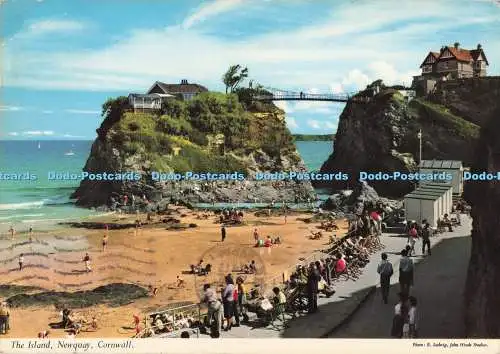 D285026 Cornwall Newquay The Island John Hinde Ltd E Ludwig 1972