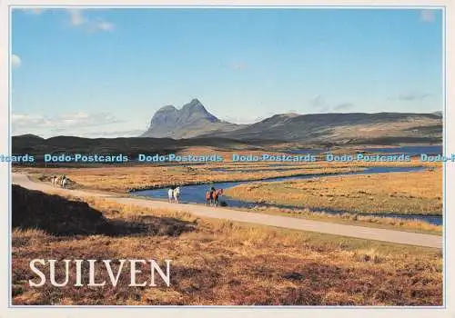 D280352 Suilven And the Pony Trekkers J Arthur Dixon The Sutherland Tourist Boar
