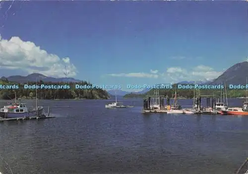 D287271 British Columbia Porpoise Bay Die Sunshine Coast Highway-Szenen von Dorse