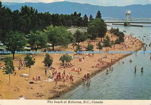 D287272 B C Canada The Beach at Kelowna Monahan Agency A Traveltime Product 1979