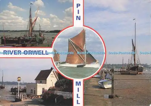 D282742 River Orwell Pin Mill Shoreline Karten E T W Dennis and Sons Ltd Denis Ha