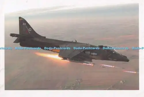 D278157 Harrier GR7 of No 20 Sqn RAF Wittering Firing CRV Raketen RAFBF Enterpri
