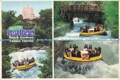 D287277 Florida Congo River Rapids Busch Gardens Tampa The Dark Continent The Co
