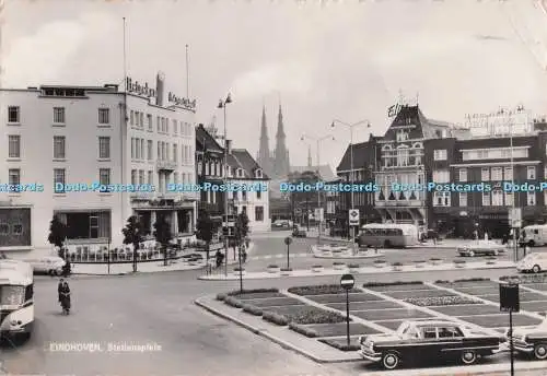 D278161 Eindhoven Stationsplein Vroom und Dreesmann RP 1960