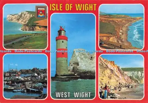 D280382 Isle of Wight West Wight Freshwater Bay W J Nigh 1983 Multi View