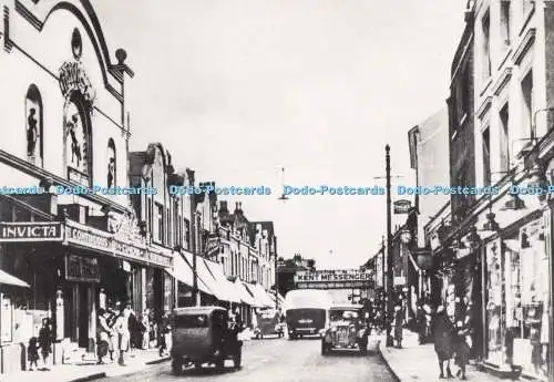 D282774 Strood High Street Blick nach Osten um 1930 Kent County Library Medway Local