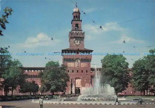 D278199 Milano Schloss Sforza Nicolmoneta
