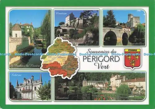 D287312 Souvenirs du Perigord Vert Riberac Rene Multi View