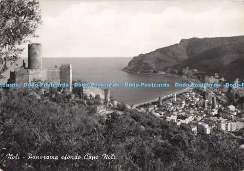 D285074 Noli Panorama sfondo Capo Noli De Benedetti Vittorio