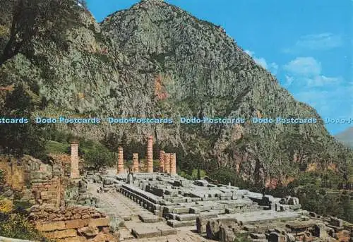 D280403 Delphi Apollo Temple Olympic Color