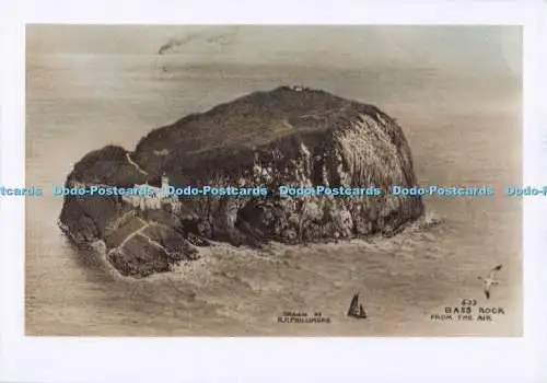 D278204 Bass Rock Postkarte und Briefmarkenmessen Berwick Parish Centre