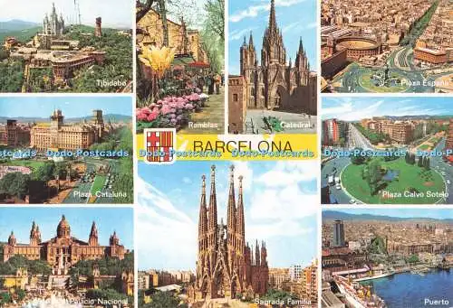 D287317 Barcelona Ramblas Catedral A Campana Multi View