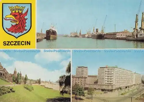 D278213 Szczecin Port na Odrze Krajowa Agencja Wydawnicza K Jablonski Multi View