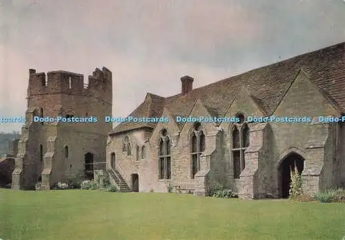 D278218 Stokesay Castle From The Courtyard English Life Publications