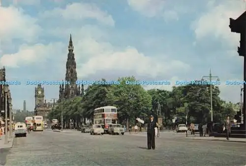 D278219 Edinburgh Princes Street East End J Arthur Dixon