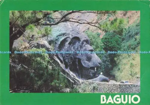 D282803 Baguio Besucher der philippinischen Sommerhauptstadt werden von einem