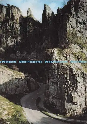 D282804 Somerset Cheddar Gorge The Pinnacle and Castle Rock J Arthur Dixon Ltd