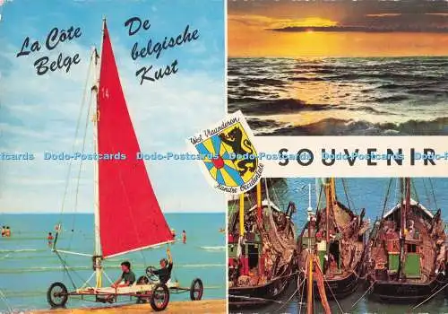D287335 La Cote Belge Souvenir Krüger Multi View
