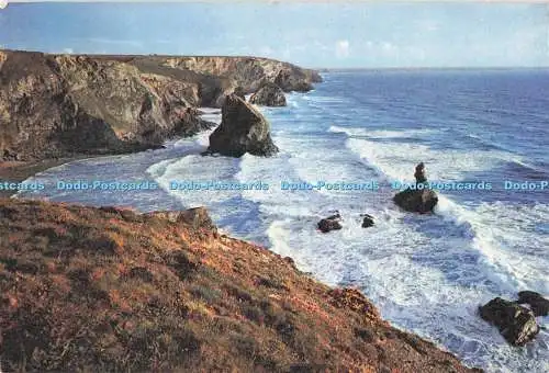 D282806 Cornwall Bedruthan Steps near Newquay J Arthur Dixon Ltd 1972