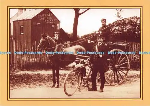 D287339 Hertfordshire The Postmen of Shenley Post Office Collection National Pos