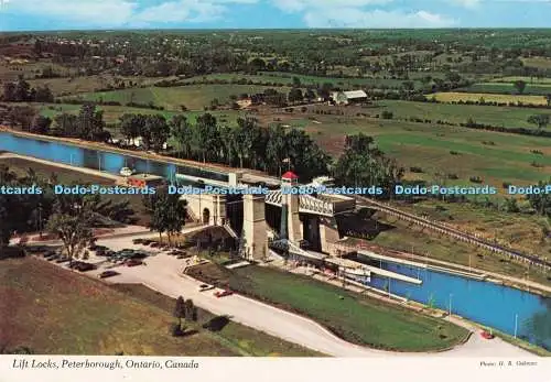 D282828 Canada Ontario Peterborough Lift Locks Peterborough Airways Ltd H R Oakm