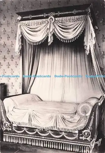 D285109 Chateau d Amboise Lit au Cliffre du Roi Louis Philippe Greff S E R P RP