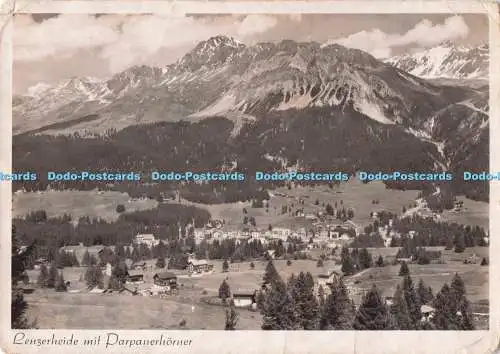 D282832 Lenzerheide mit Parpanerhorner A Bergamin