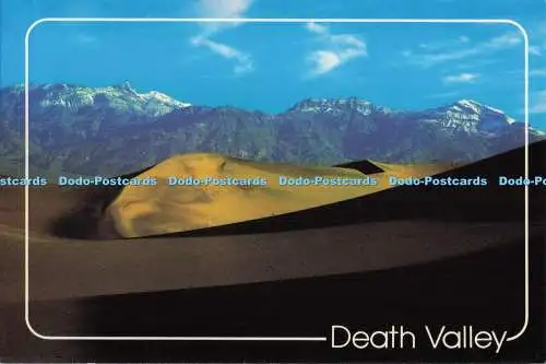 D278238 Death Valley Blackner Karte und Souvenir Mike Roberts