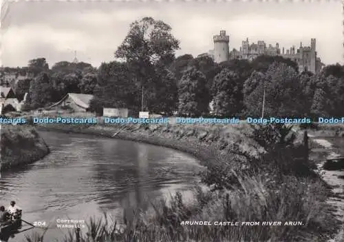 D285114 Arundel Castle from River Arun Wardell RP