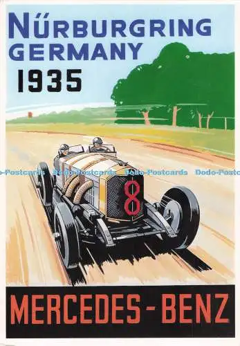 D287370 Nürburgring Germany Mercedes Benz Santoro Graphics Colin Ashford