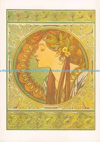 D287374 Lorbeer Alphonse Mucha Magna Bücher