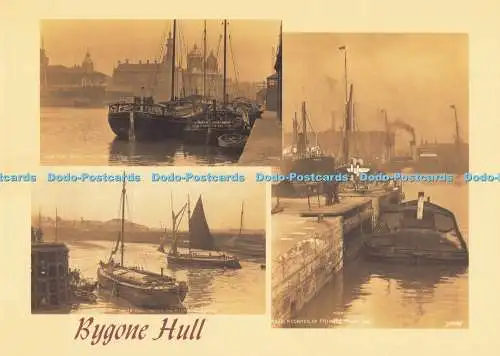 D285163 East Yorkshire Bygone Hull A Corner of Princes Dock Mouth the River Hull