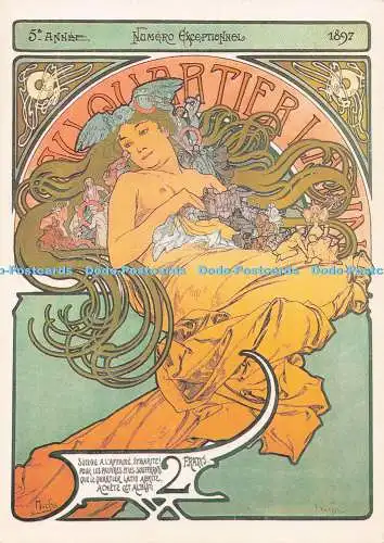 D287404 Au Quartier Latein Alphonse Mucha Magna Bücher