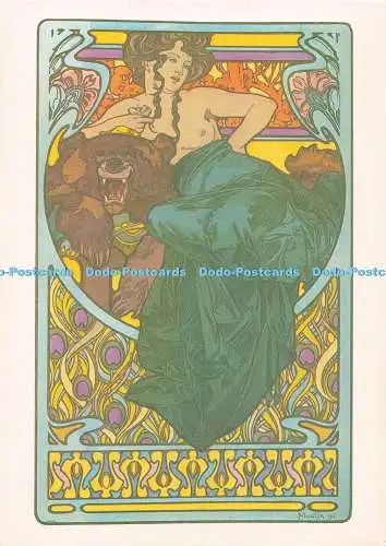 D287405 Dokumente Decoratifs Alphonse Mucha Magna Bücher