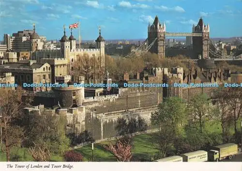 D280503 Tower of London und Tower Bridge London UK John Hinde