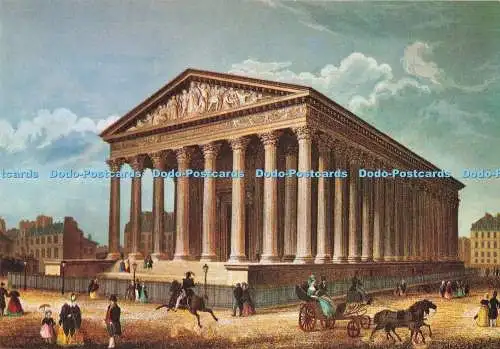 D287420 Paris du Temps Jadis L Eglise de la Madeleine Chantal