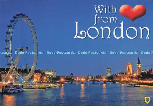 D280506 London Eye and River Thames at Night UK FISA